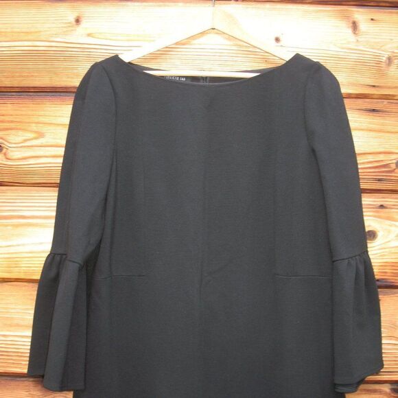 Lafayette 148 New York Marisa Bell-Sleeve Shift Dress - Picture 4 of 8